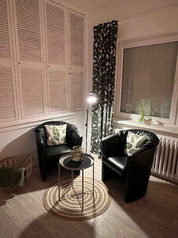 Posezení v ubytování Marktplatzapartment