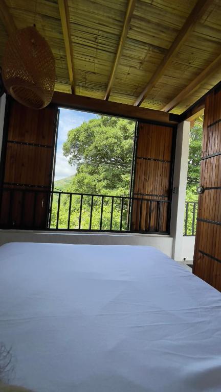 Postel nebo postele na pokoji v ubytování Casa AguaMarina