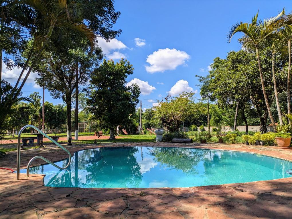 Bazén v ubytování Un Oasis Natural a Minutos de Asunción nebo v jeho okolí