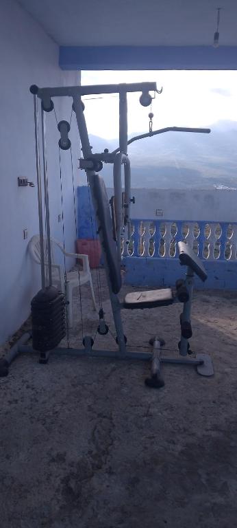 Fitness centrum a/nebo fitness zařízení v ubytování Farm Stay Mharchen