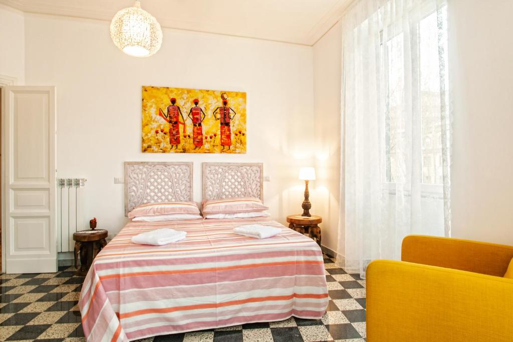 Postelja oz. postelje v sobi nastanitve Vatica B&B Roma
