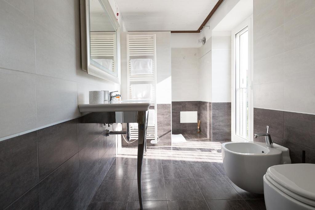 A bathroom at Locanda San Giorgio