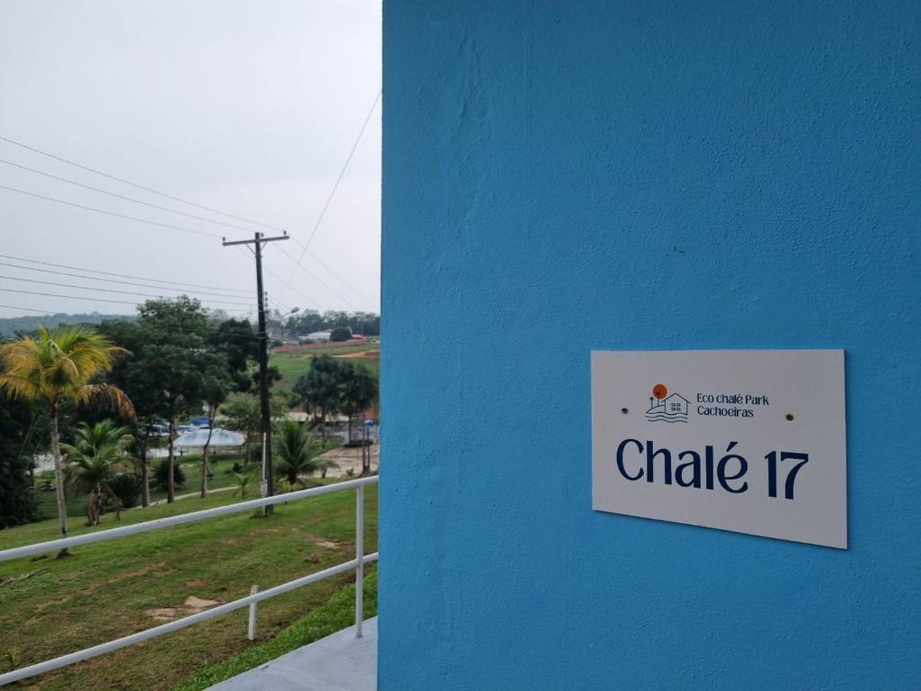 Certifikát, hodnocení, plakát nebo jiný dokument vystavený v ubytování ECO CHALÉ PARK CACHOEIRAS