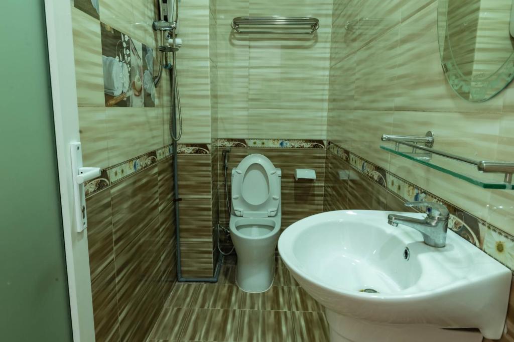 Koupelna v ubytování LÉ BOISE HOTEL Đà Lạt