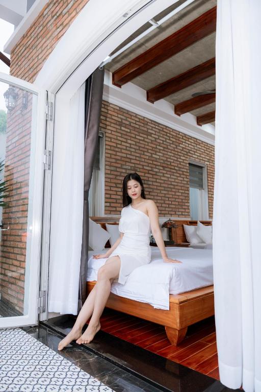 Đại Nam Villa - Familienzimmer Mit Balkon
