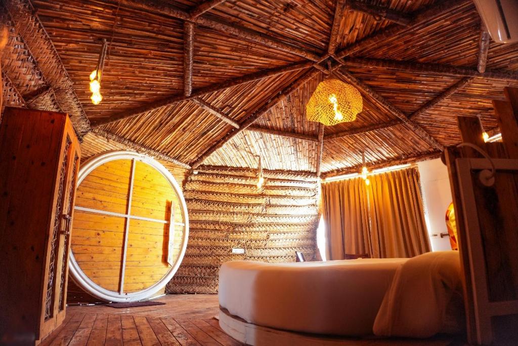 Posezení v ubytování Nest By Craftels, Goa