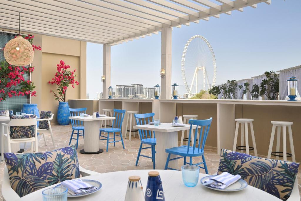 Balkón nebo terasa v ubytování JA Ocean View Hotel, Jumeirah Beach Dubai