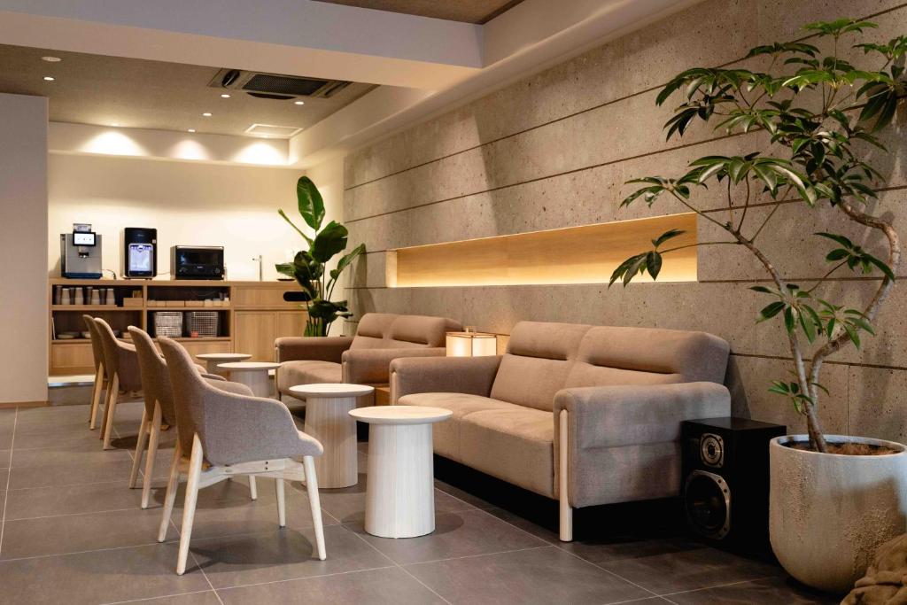 Posezení v ubytování Hotel Paul House