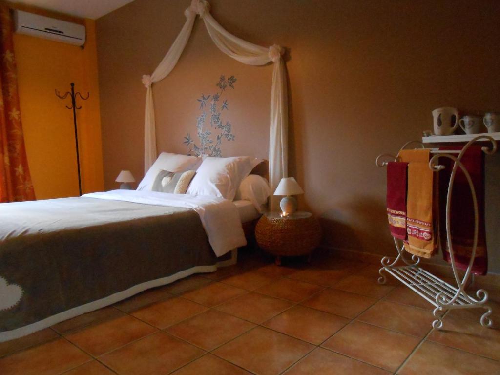 Le Jardin des Gorges - Chambre Double Avec Salle De Bain Privée