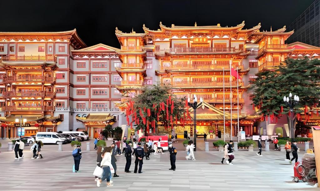 Hosté ubytování Lanyu Hotel-Guangzhou YongQingFang Tourist Scenic Spot Branch-Airport pick-up service
