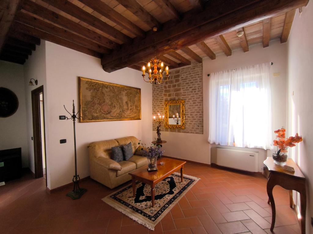 Area soggiorno di Volivia Relais
