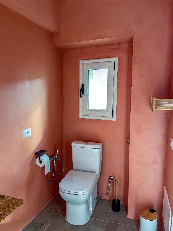 Koupelna v ubytování Trilli EcoBnB