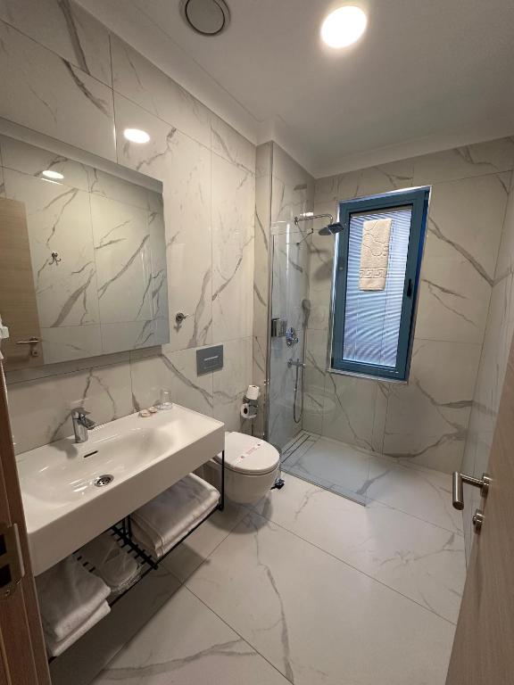 Koupelna v ubytování Cunda Nisa Otel