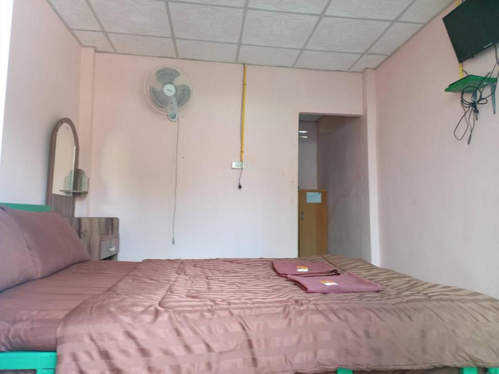 Postel nebo postele na pokoji v ubytování Bansuan Inthanon Eco Resort