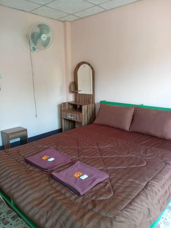 Postel nebo postele na pokoji v ubytování Bansuan Inthanon Eco Resort