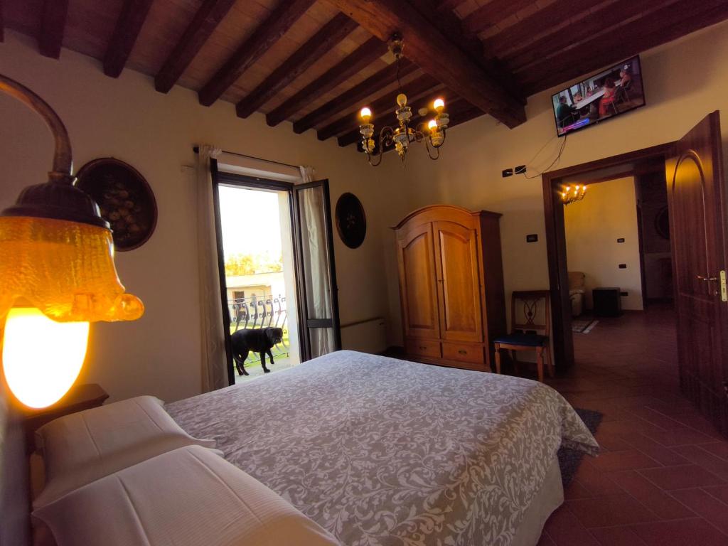 Letto o letti in una camera di Volivia Relais