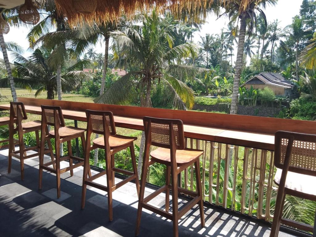Zahrada ubytování Bali View Ubud Hotel