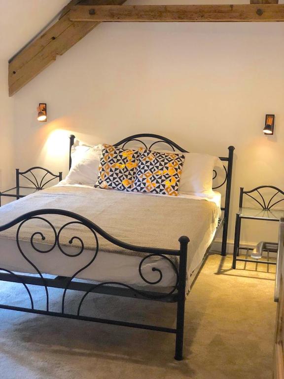Postel nebo postele na pokoji v ubytování La Maison Gavraise