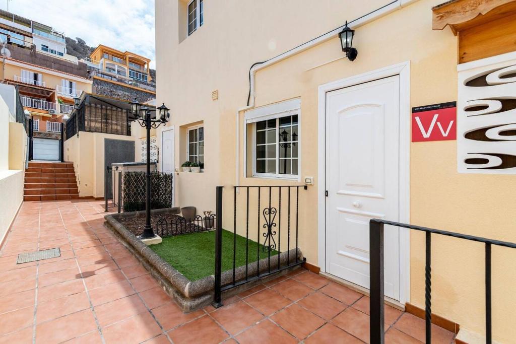 Budynek, w którym mieści się apartament