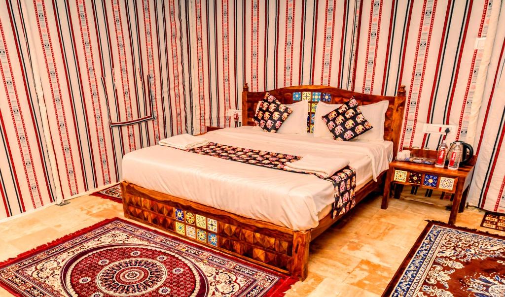 Postel nebo postele na pokoji v ubytování Sia Resort