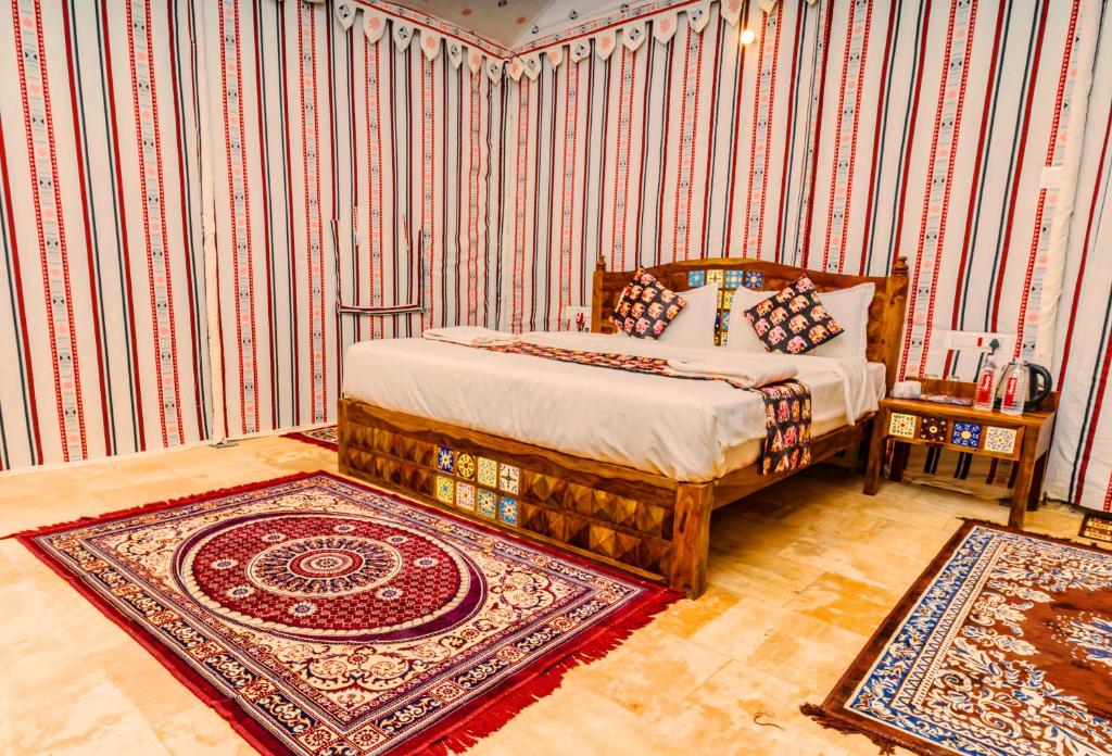 Postel nebo postele na pokoji v ubytování Sia Resort