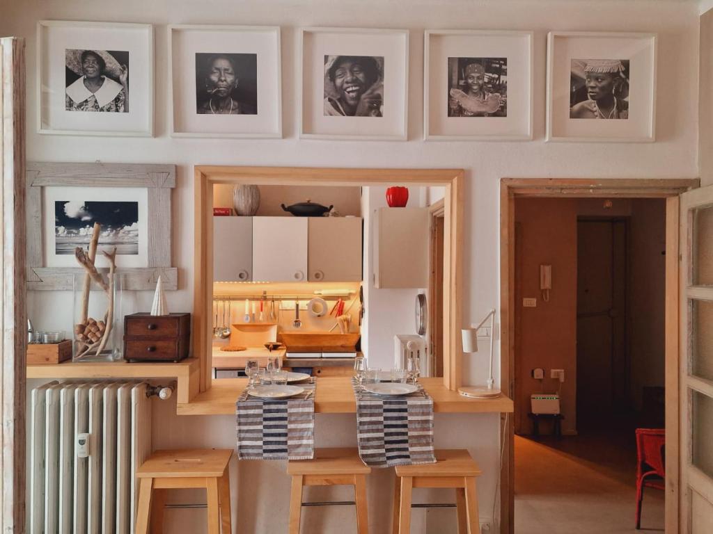 Kuchyň nebo kuchyňský kout v ubytování La Casa di Bianca