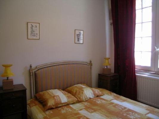 Postel nebo postele na pokoji v ubytování Château de Villars