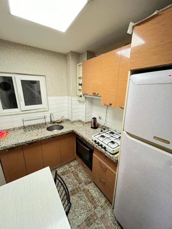 Kuchyň nebo kuchyňský kout v ubytování al khalej otel