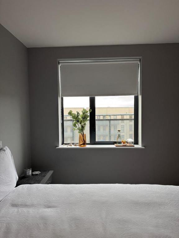 Postel nebo postele na pokoji v ubytování Dublin Private Room
