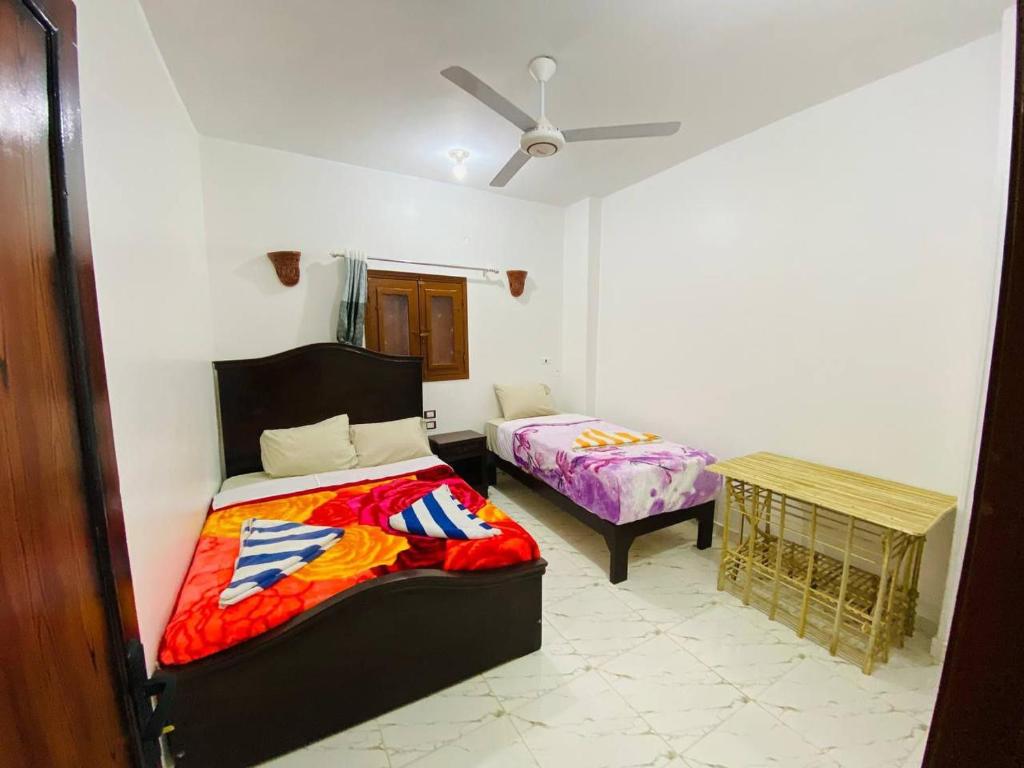 Letto o letti in una camera di sunset guest house