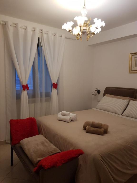 Postel nebo postele na pokoji v ubytování B&B Galateo