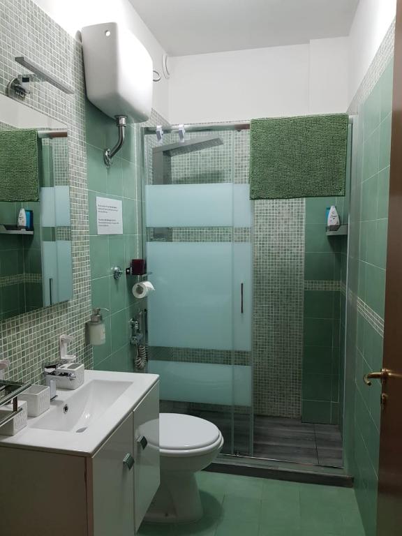 Koupelna v ubytování B&B Galateo