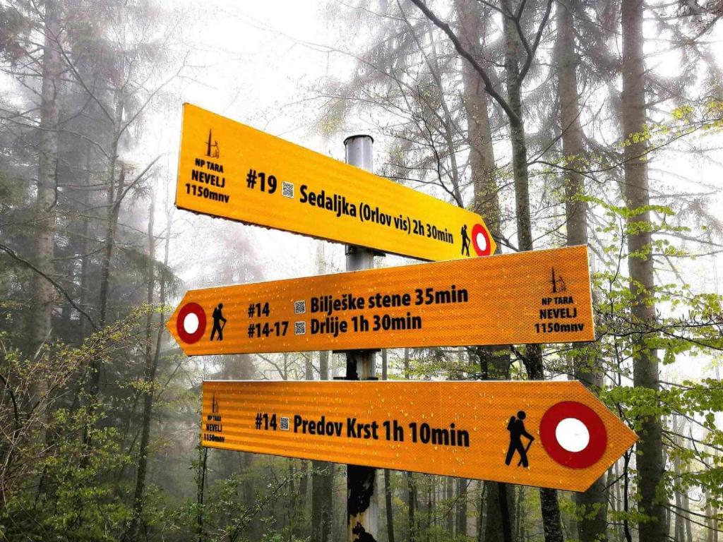 Certifikát, hodnocení, plakát nebo jiný dokument vystavený v ubytování Tara Mountain House