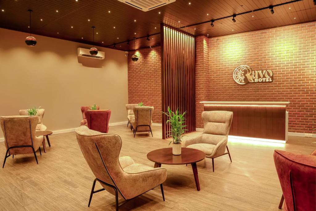 Posezení v ubytování Ravo Hotel