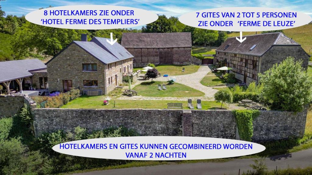 Fotografie z fotogalerie ubytování B&B Ferme de Leuze Rustieke Gîtes nabij Durbuy, eigen laadpalen v destinaci Somme-Leuze