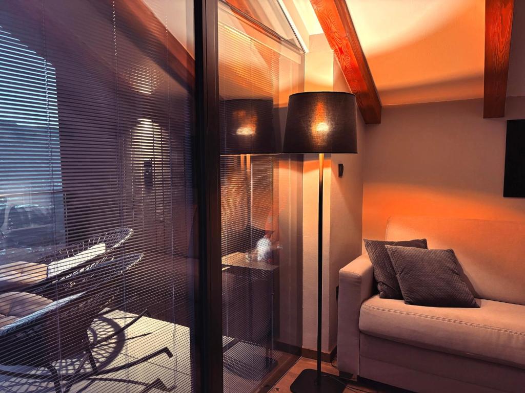 Posezení v ubytování Residence Pranterhof