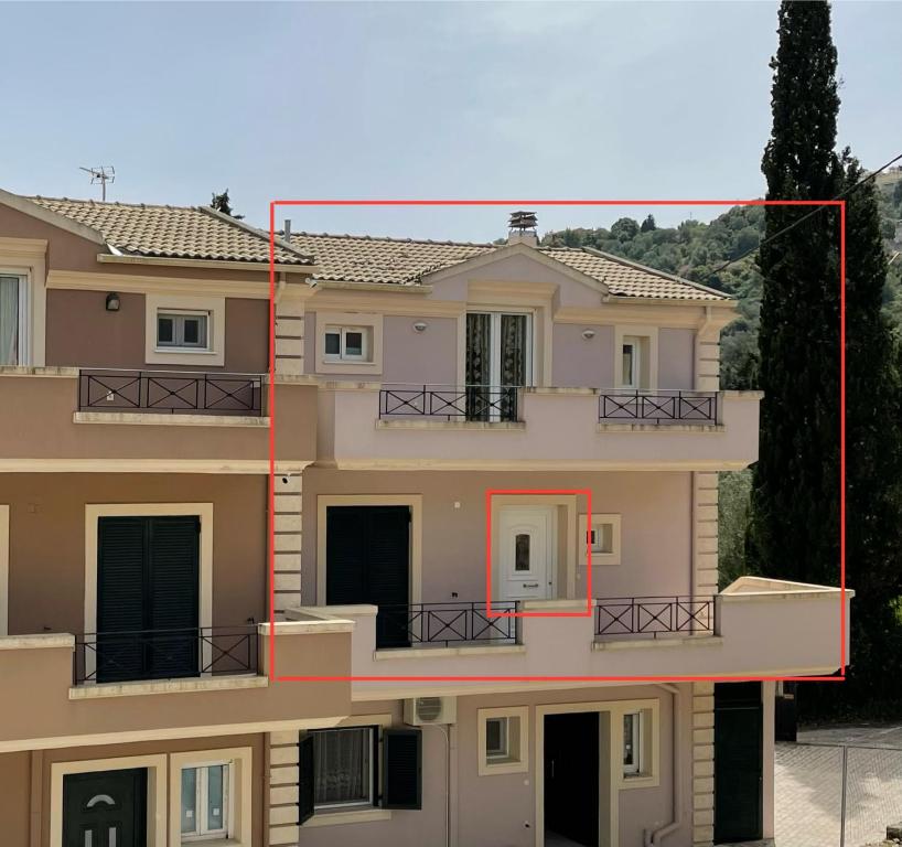 Budova, kde se apartmán nachází