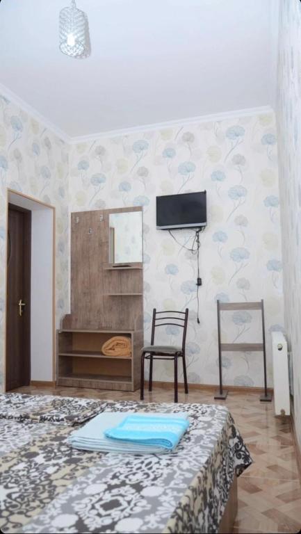 TV a/nebo společenská místnost v ubytování Kutaisi Best Guesthouse