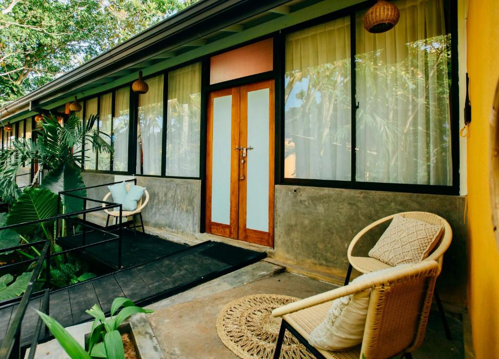 Zahrada ubytování Boho Jungle Studios