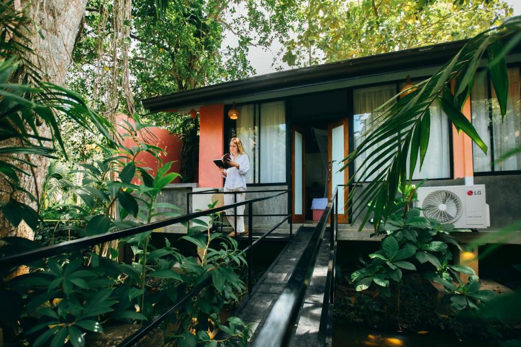 Zahrada ubytování Boho Jungle Studios