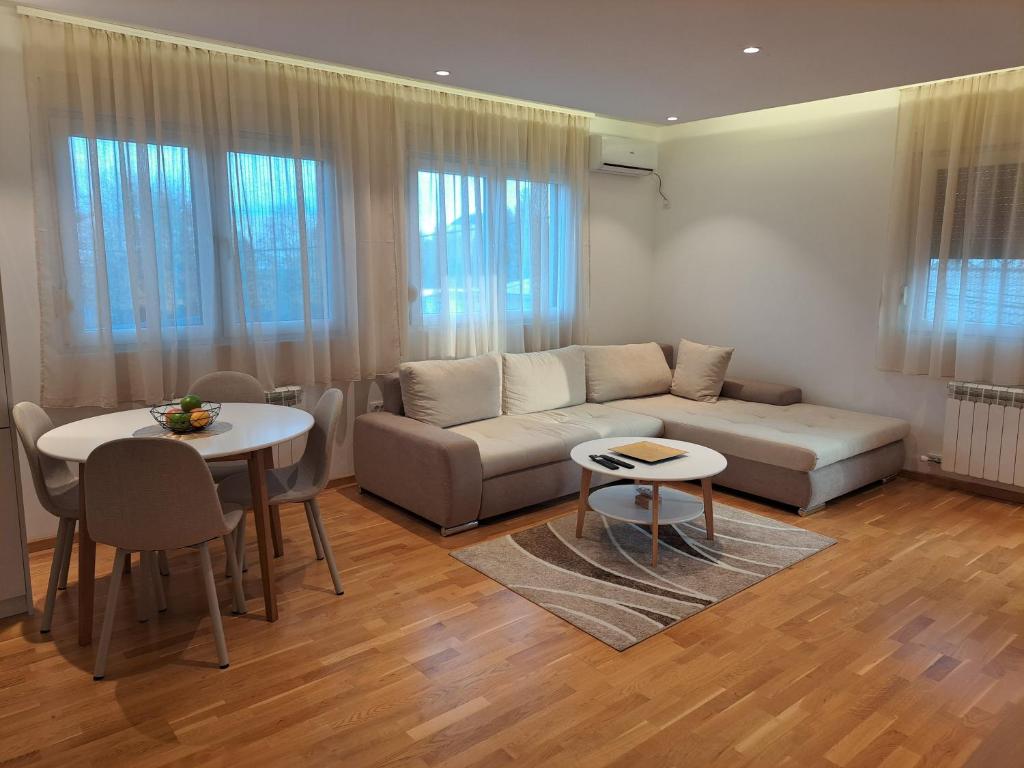 Posezení v ubytování Apartman 1