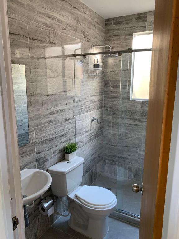 Koupelna v ubytování Hermoso Apartamento en Valledupar