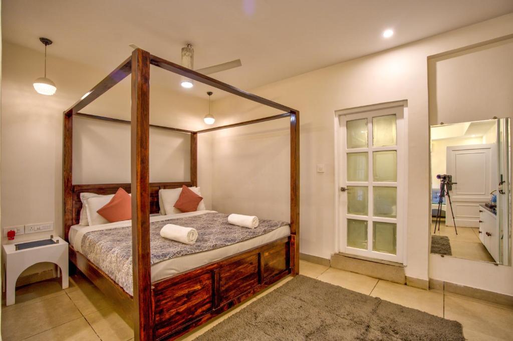 Postel nebo postele na pokoji v ubytování Hotel Pajaros Blu
