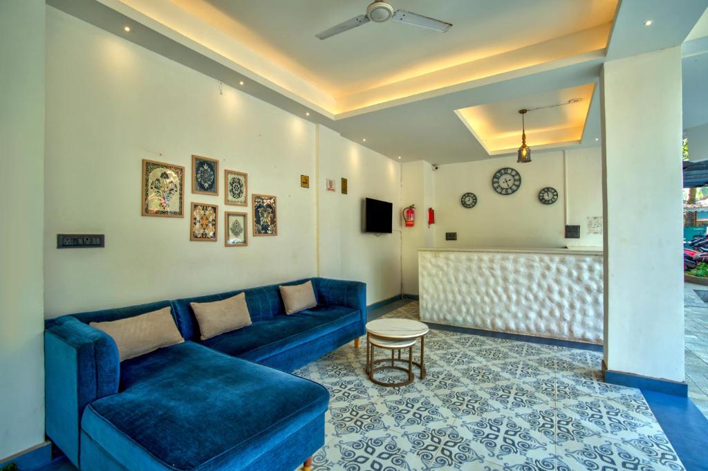 Posezení v ubytování Hotel Pajaros Blu