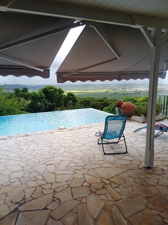 Bazén v ubytování Martinique vue d'exception et piscine nebo v jeho okolí