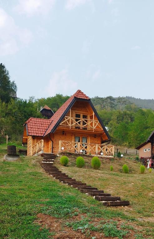 Příroda nedaleko prázdninového domu