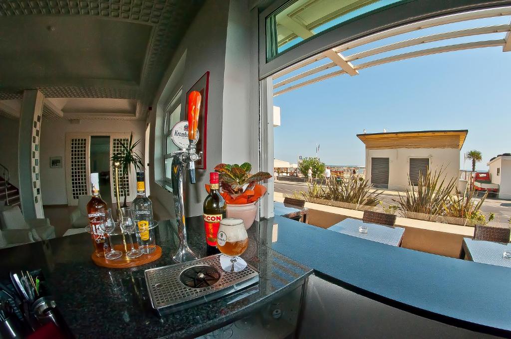 Balkón nebo terasa v ubytování Hotel Alba D'Oro