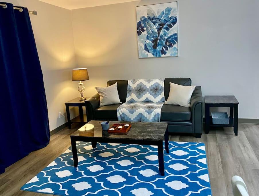Χώρος καθιστικού στο All private 2 BRoom w 2 QUEEN BEDS-1 BTHRM-FREE PARKING-FAST WI-FI-CENTRAL LOCATION