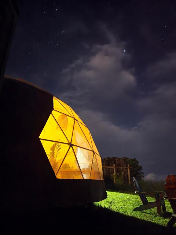 Fotografie z fotogalerie ubytování 1 Waipu Off-grid Eco Seaview Geodesic Glamping Dome v destinaci Waipu