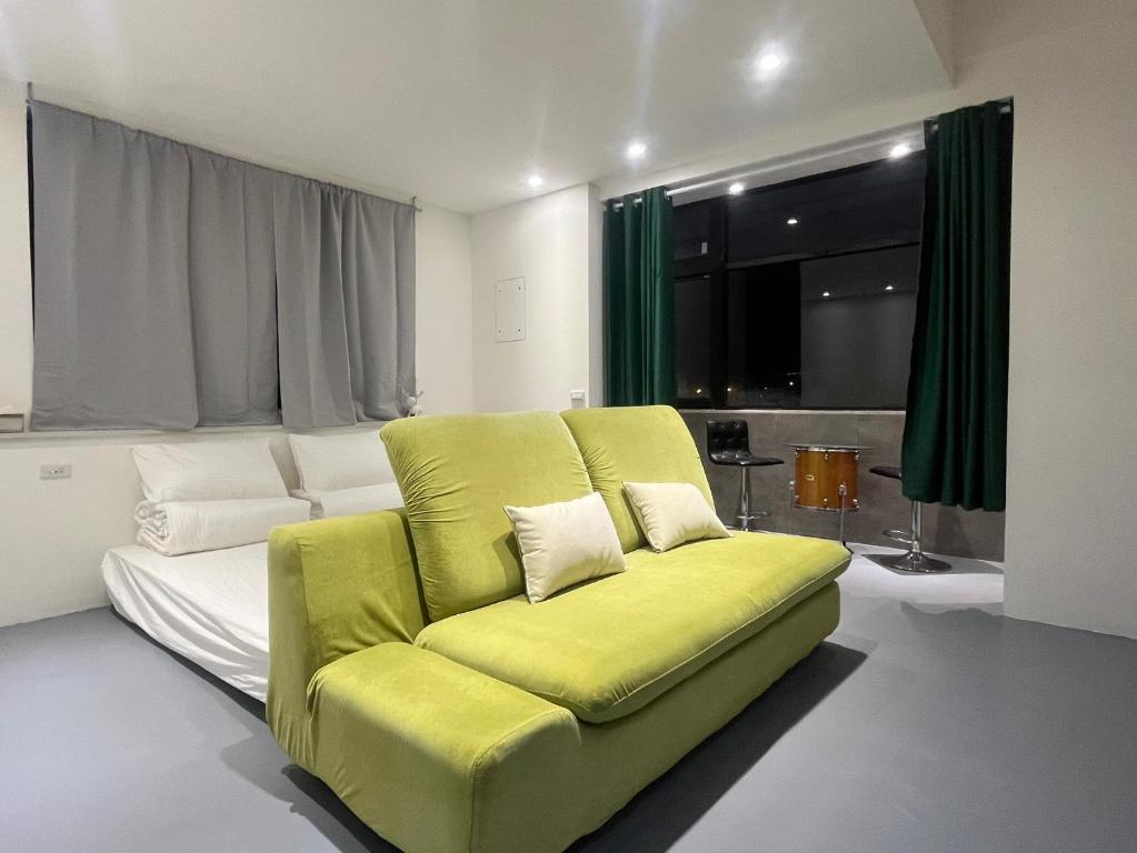 Posezení v ubytování Ye Wong B&B